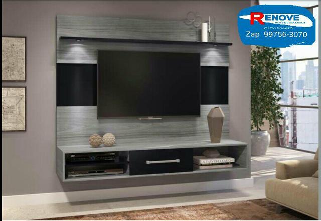 OFERTÃO!!! painel Novo pra TVs até 60p com leds+suporte grátis! - Foto 2