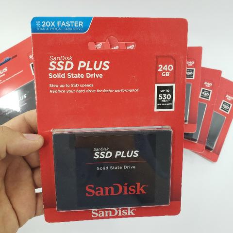 Garantia 6 Meses* 240gb Lacrado 530 Mb/s G26 Sata 3 Hd Ssd Sandisk Plus - Foto 3