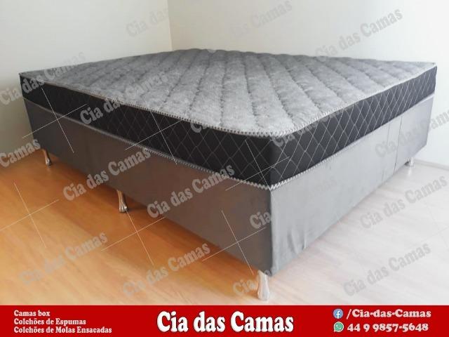 Cama box Casal ( Com Nota Fiscal) - Foto 2