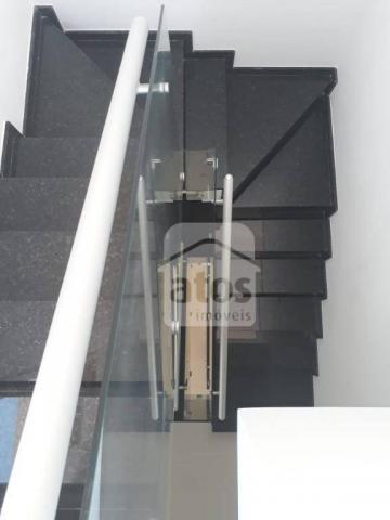Excelente sobrado com arquitetura moderna no bairro boqueirão - Foto 16