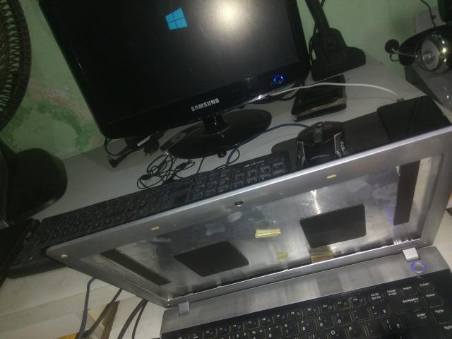 Notebook R415 AMD Vision com monitor - Foto 4