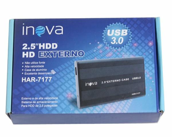 Case para Hd de Notebook 2,5" Sata USB 3.0 - Foto 2