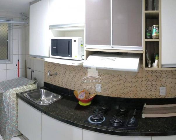 Apartamento com 3 dormitórios à venda, 53 m² próximo ao mega atacadista- cambeba - fortale - Foto 7
