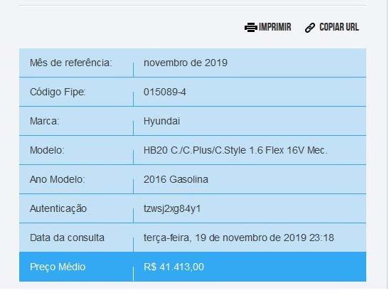 Hyundai HB20 2016 1.6 Comfort Plus 16v 4p Manual Flex Bancos em Couro Mono-Color - Foto 17