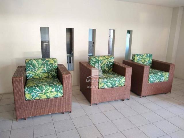 Apartamento com 3 dormitórios à venda, 53 m² próximo ao mega atacadista- cambeba - fortale - Foto 15