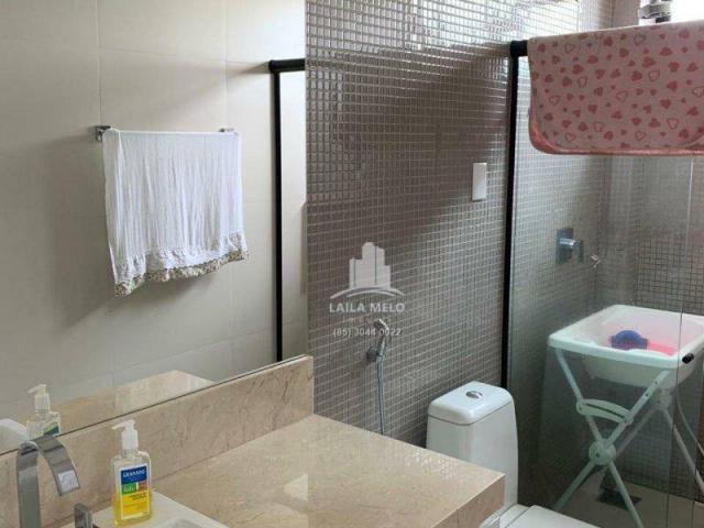Casa no condomínio jardins ibiza,4 suites,deck com piscina,eusébio - Foto 15