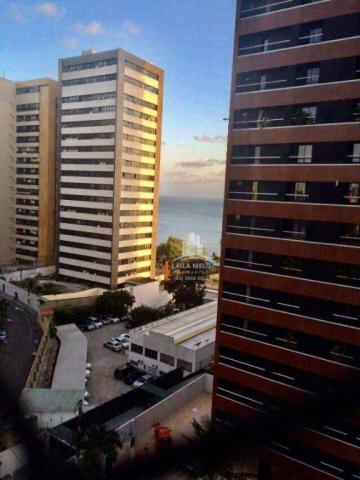 Apartamento vista mar a 150m da beira mar