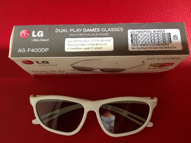 Oculos LG 3D Dual Play Games Glasses