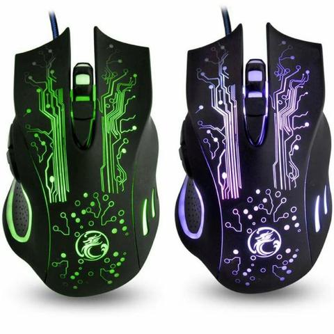 Mouse Game X9 2400 Dpi Usb Led - Foto 4