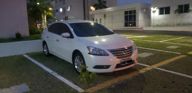Sentra Nissan SV 2.0 CVT - Branco-Superconfortável com multimídia instalado - Foto 2