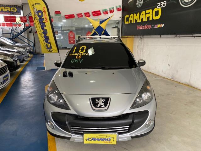 Peugeot 207 Sw Escapade Completo + Couro + Gnv, muito novo 2010 - Foto 2
