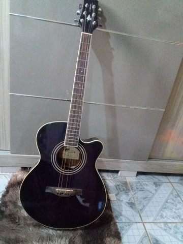 Violão elétrico Western PHX 40 Cutway J. White AH-40PLS