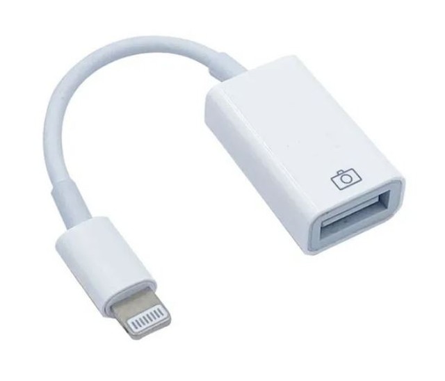 Otg Usb para iPhone Mouse Pen drive Teclado adaptador usb - Foto 2