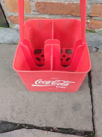 Antigo Cesto Para Garrafas Coca Cola Anos 80 - Promoção!!! - Foto 2