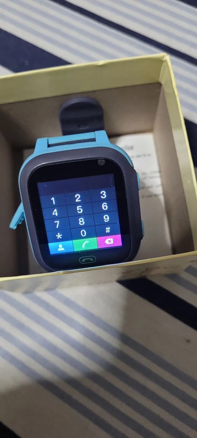 Smartwatch infantil – Câmera de posicionamento inteligente Q12, relógio de  pulso digital à prova d'água para iOS Android, rosa