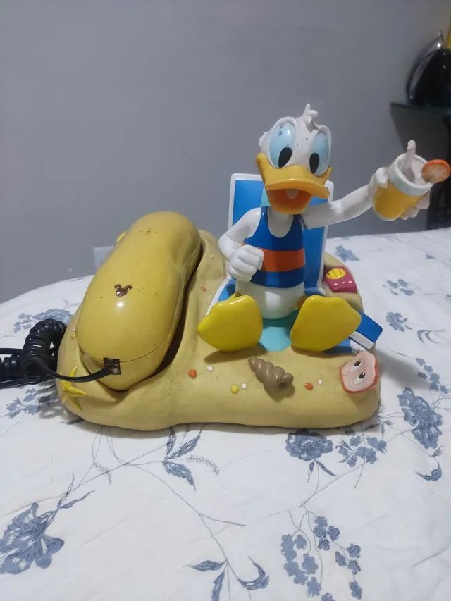 Raro telefone antigo do pato Donald  - Foto 3