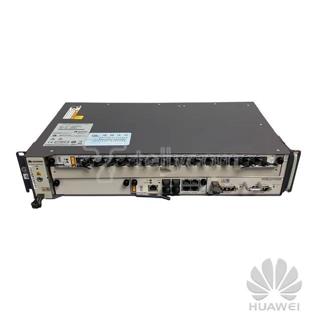 OLT Huawei Completa com Placa GPFD c++ ou c+ 02U MINI MA5608T 10G DC  Nova Loja!