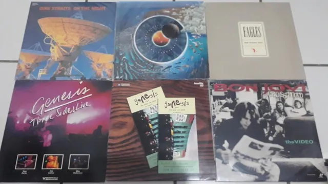 Laser Disc - música e cinema - vários títulos