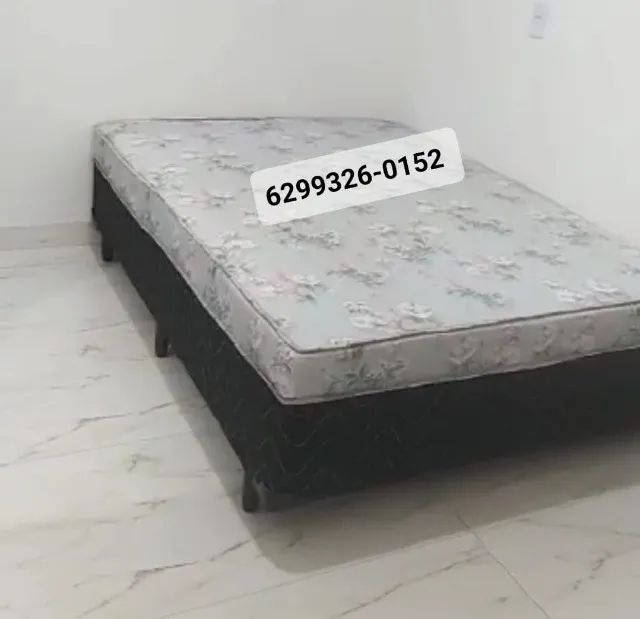 unibox casal a pronta entrega 12cm espuma selada ++brinde e garantia de fabrica de qualida