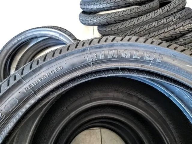 Pneu Novo Moto 90/90-18 Marca Rinaldi Modelo BS32 ( Traseiro ) - Foto 6