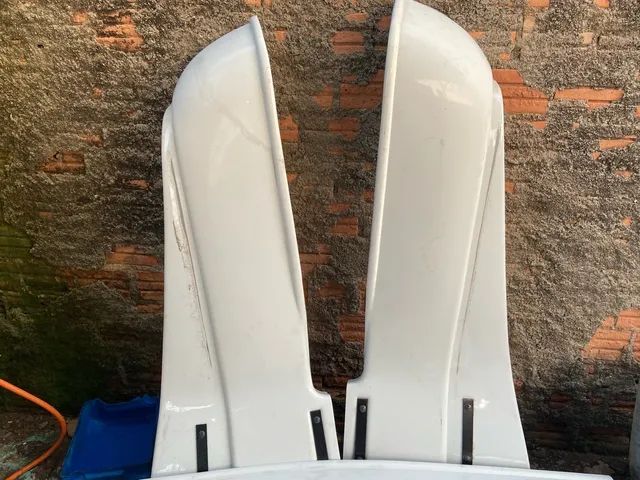 Defletor de ar Volkswagen constellation cabine baixa (Aerofólio completo) - Foto 7