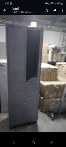 Roupeiro de aço com 4 portas grandes.( só novos  )Lê a descrição - Foto 3