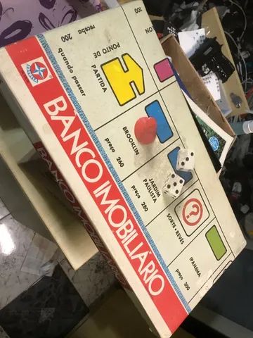 Jogo Banco Imobiliário Antigo