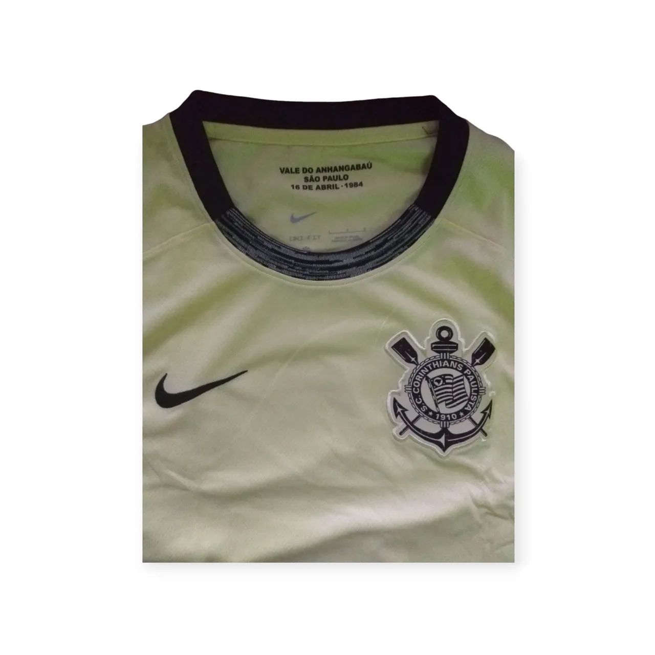 Camisa Corinthians Nike 2023 Amarela Sócrates - Nova Original