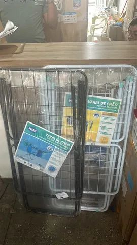 Varal de chão com abas 20kg  - Foto 3