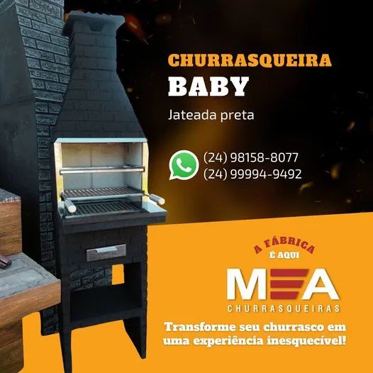Churrasqueira Baby textura envelhecida - Foto 2
