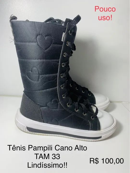 Tênis Cano Alto