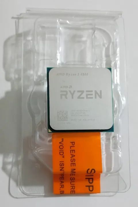 Processador Amd Ryzen 5 4500 4.1 Ghz 6/12 Núcleos + cooler - novo - Foto 3