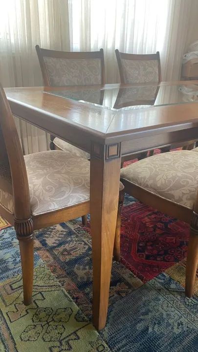 MESA DE JANTAR COM 6 CADEIRAS  - Foto 3