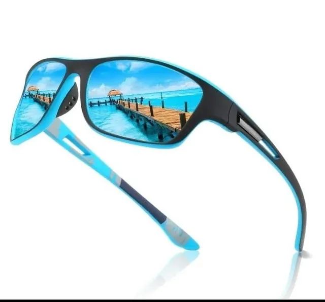Óculos de sol esportivo proteção UV400 - Foto 3