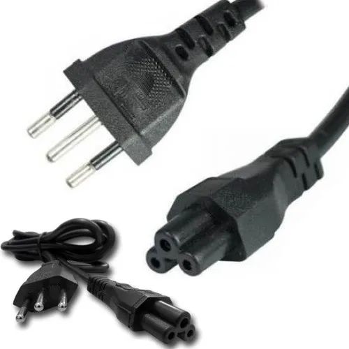 Cabo De Força Para Fonte Notebook Dell Tv LG Tripolar 1,5 metro