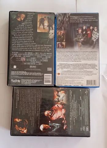 Lote VHS Dublados Freddy X Jason Apanhador De Sonhos Santo Pecador - Foto 4