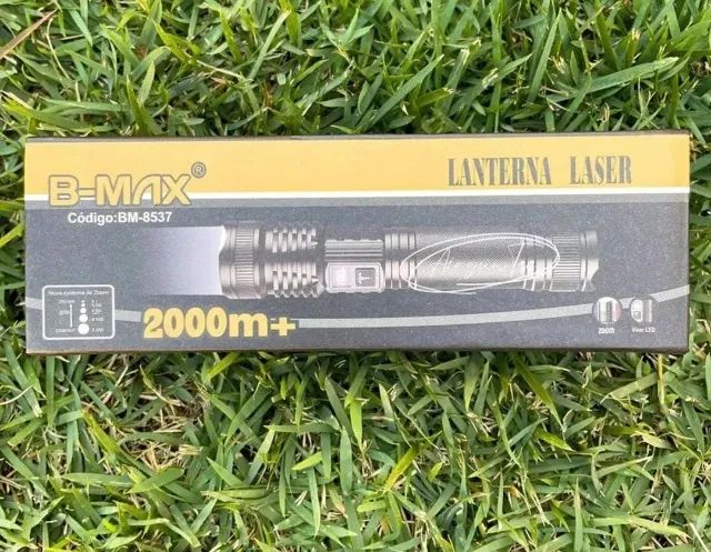Lanterna Laser B-max Bm-8537 - Super forte de verdade! Só Hoje - $74,90 - Foto 2