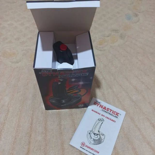 Raro Joystick Dynastick Dynacom p/ Tk 85 c/ Caixa e Manual - Foto 3