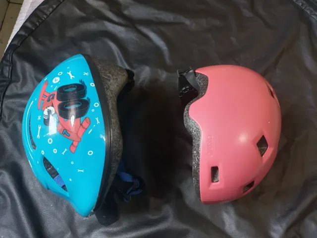 Capacete de proteção 2 peças em boas condições  - Foto 5