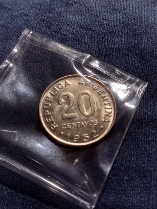 Moeda de 20 centavos de peso de 1952 (Argentina))