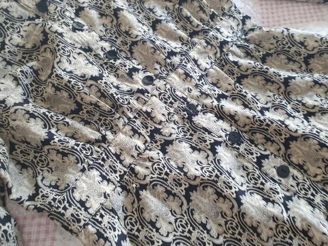 Vestido de botões