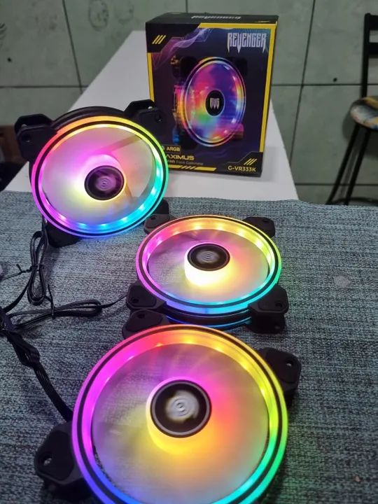 Kit 3 Cooler Revenge Controladora e Controle G-vr333k - Foto 6