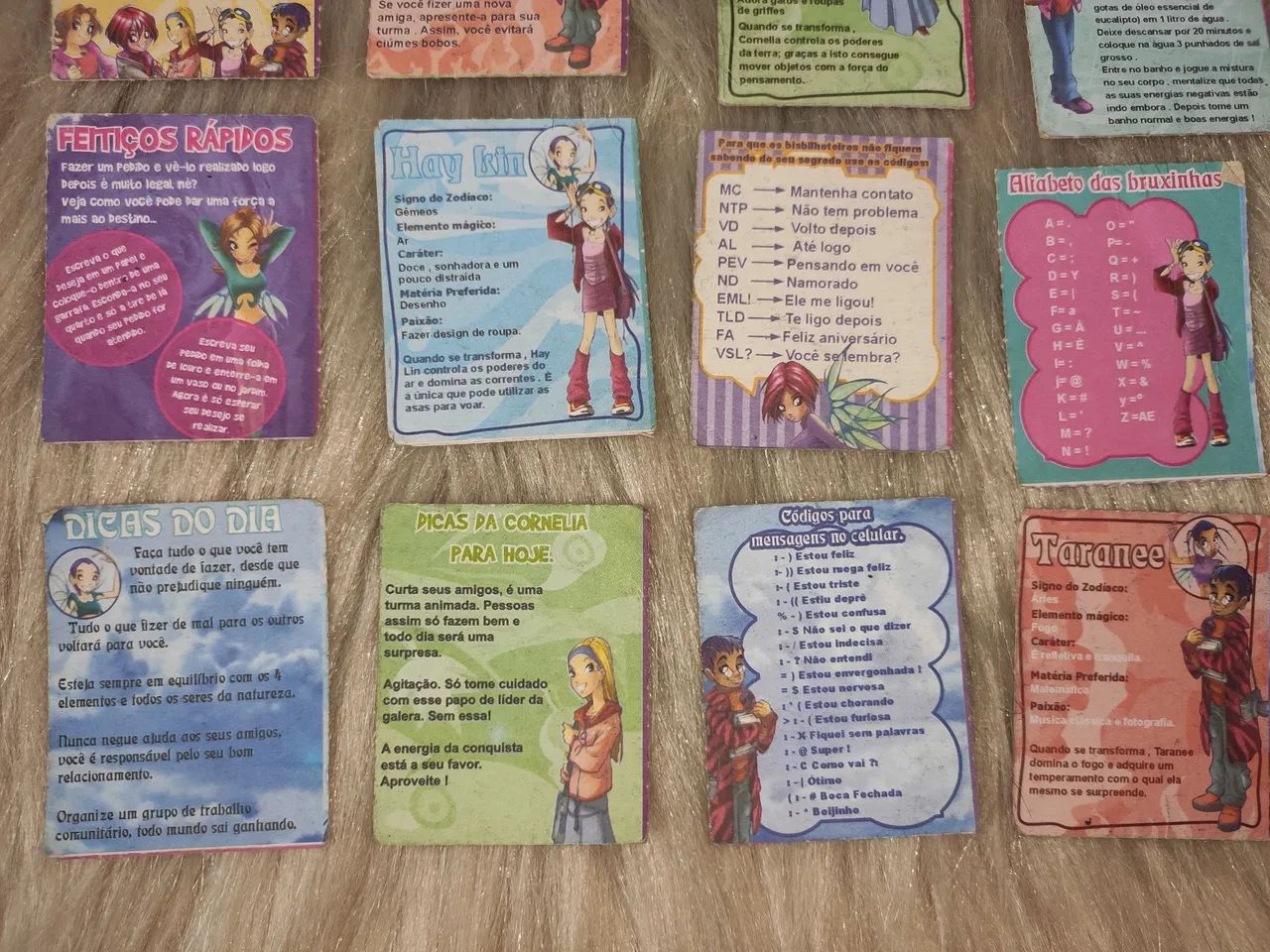 Cards caderno witch antigo revista witch - Foto 4