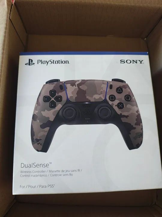 Controle PS5 - Camuflado