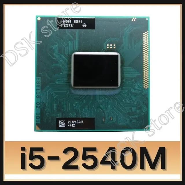 Processador intel core i5 2540m socket 998 notebook, intel, positivo, Hp, Acer, sansung