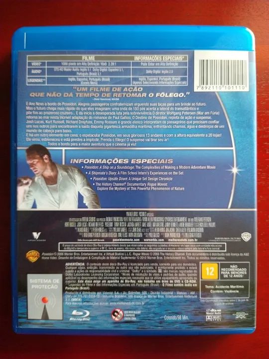 Filme "Poseidon" (Blu-ray usado em estado de novo) - Foto 2
