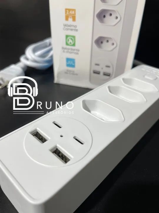 Extensão 2m USB + Tipo C  - Foto 3