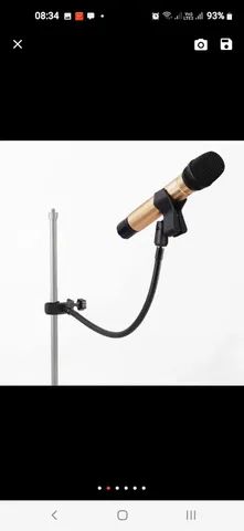 Haste de microfone  novo - Foto 3