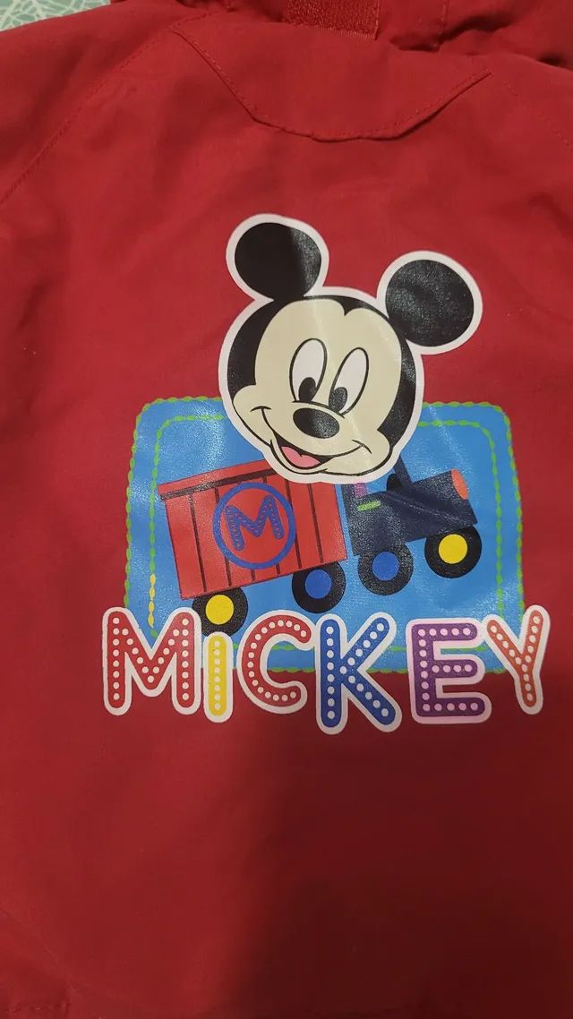 Casaco do Mickey para bebê de 6 a 9 meses - Foto 3