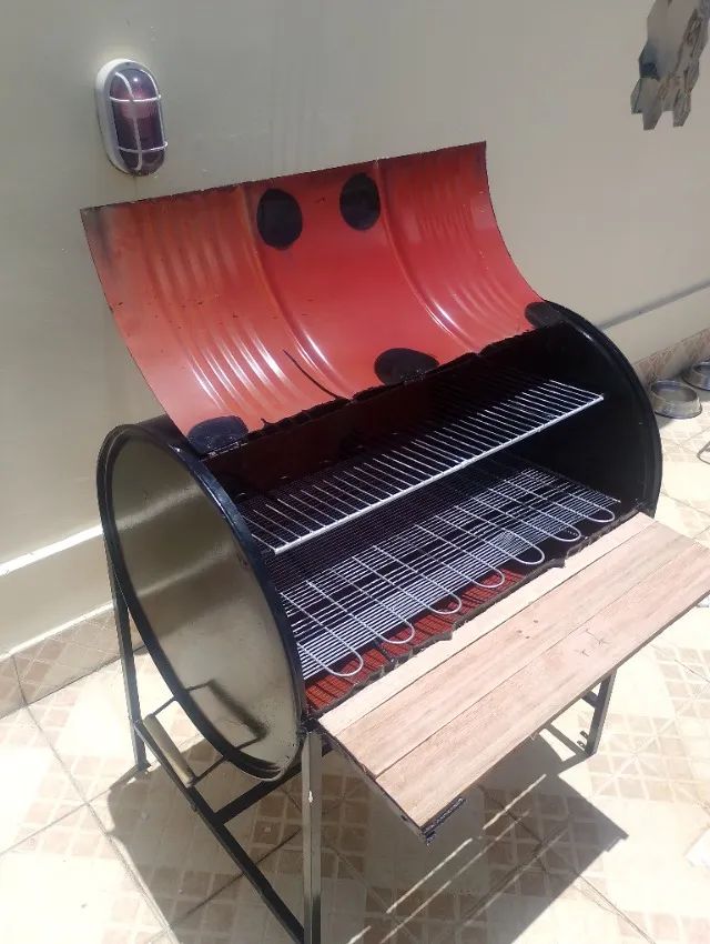 Churrasqueira Para vender frango assado galeto assado espetinho costela churrasquinhos 